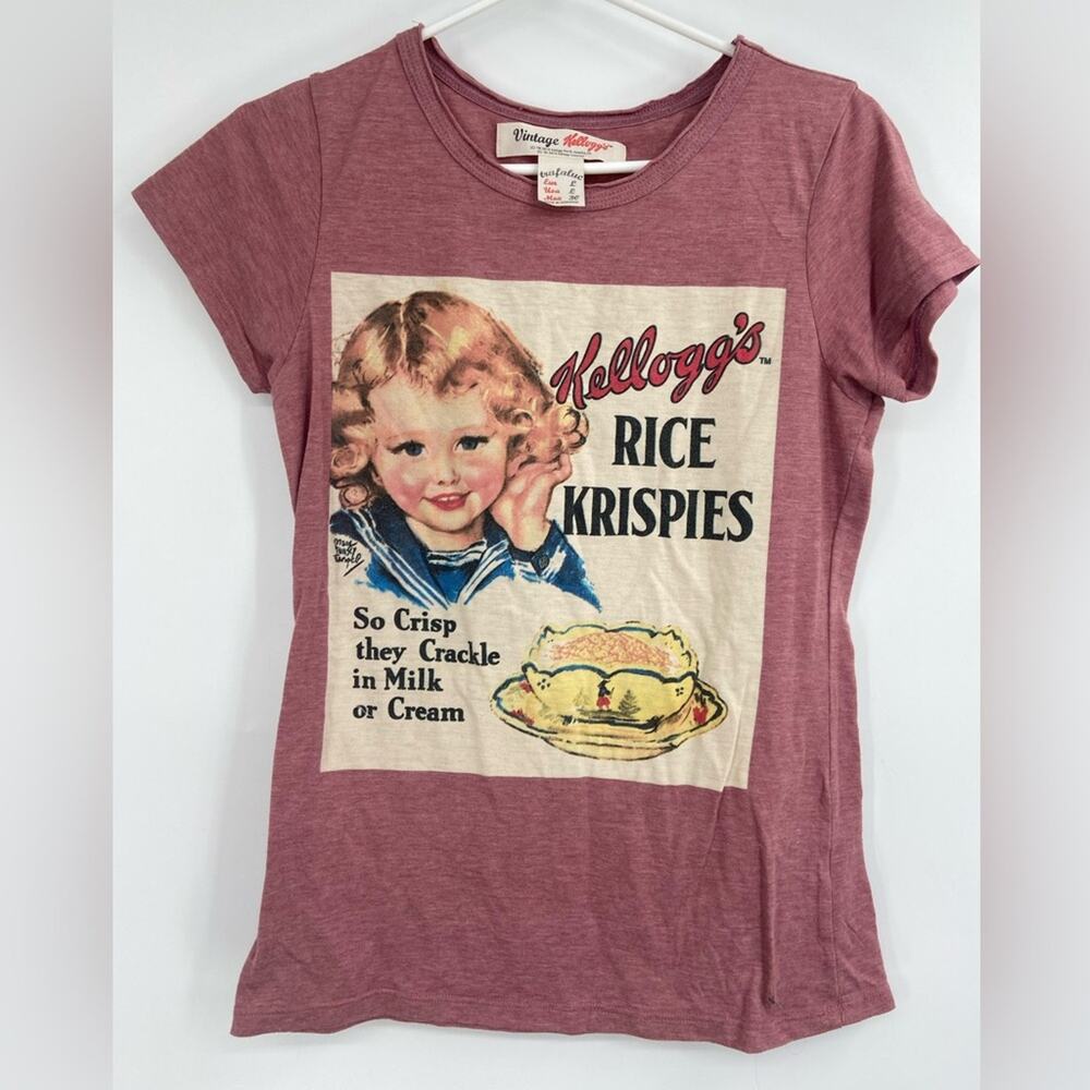 Vintage Kellogg’s Rice Krispies‎ Graphic Womens Large